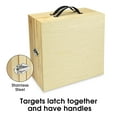 thumbnail image 3 of GoSports Premium Birch Wood Washer Toss Game with Washer Set, 3 of 7