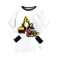 thumbnail image 5 of Gubotare Toddler 2 Piece Pajamas Boys Pajamas Long Sleeve Pjs Set Pajamas Breathable Easy-on Elastic Waistband 3T 4T (Black,3-4 Years), 5 of 8