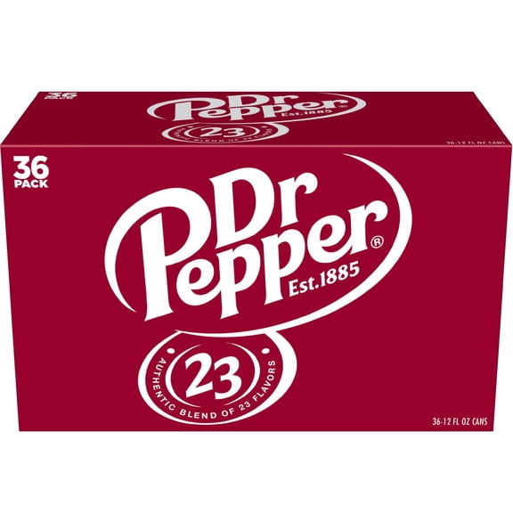 Dr. Pepper Soda 12 oz Can (36 Cans)