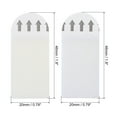 thumbnail image 2 of Uxcell Picture Hanging Strips, 72 Pairs Wall Hanging Strips Removable Hook & Loop Mounting Tape, White, 2 of 6