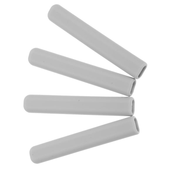UPKOCH Glasses Temple Tip Sleeves 2 Pairs Grey Silicone Non-slip for Men and Women