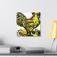 thumbnail image 6 of "Chicken in Ornate Perch" - Canvas, 6 of 25