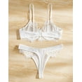thumbnail image 2 of Bridal Lingerie Set White Lace, 2 of 4