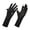 Black, variant on UV Protection Gloves, Sunscreen Driving Gloves for Women, UPF 50 Cooling Ice Silk Glove s with Touchscreen Fingertips and Anti-Slip Silicone Grip for Driving Cycling and Outdoor