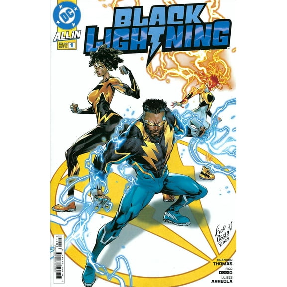 Black Lightning (4th Series) #1A VF ; DC Comic Book