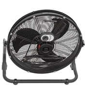 Caterpillar® Fan 20 High-Velocity 4-Speed Shroud Metal Floor Fan, 5200 CFM, Black