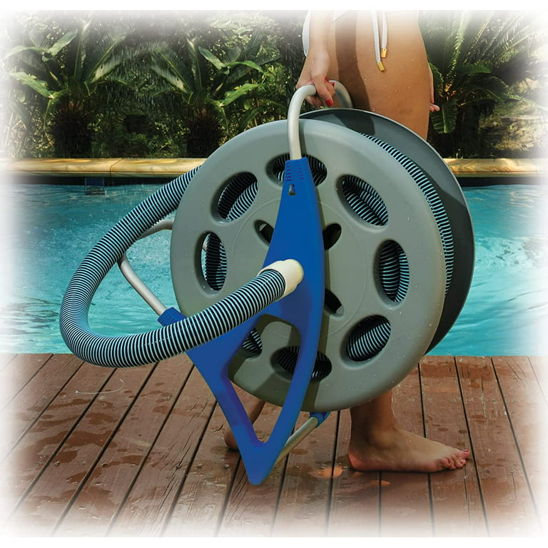 Kokido GEOS Portable Swimming Pool Vacuum Hose Storage Reel 