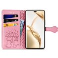 thumbnail image 4 of Funda Cartera FOXDOCK para Honor 200 Pro , Flip PU con Relieve de Gatos y Perros, Tarjetero y Soporte, 4 of 6