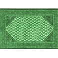 thumbnail image 1 of Ahgly Company Indoor Rectangle Persian Emerald Green Traditional Area Rugs, 2' x 3', 1 of 4