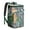 Dark-green-21, variant on Tropical Flower and Leaves Insulated Cooler Bag - Lightweight & Durable, 20L Capacity for Beach, Camping, and Travel