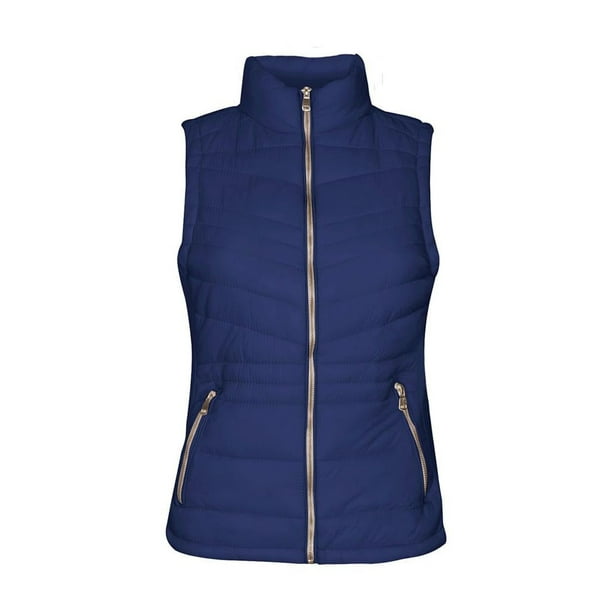 CHALECO AZUMI azul marino Chica