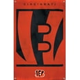 thumbnail image 4 of NFL Cincinnati Bengals - Logo 25 Wall Poster with Push Pins, 14.725" x 22.375", 4 of 4