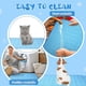 thumbnail image 5 of Almohadilla de enfriamiento para mascotas: almohadilla de enfriamiento de seda fría para perros y gatos, mantas lavables portátiles para exteriores, asientos de automóvil, camas, etc., 5 of 6