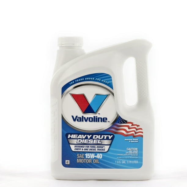 Valvoline Heavy Duty SAE 15W40 Motor Oil 1 Gallon