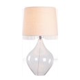 thumbnail image 1 of Kenroy Home 35410CLR Priscilla Table Lamp, Clear, 1 of 1