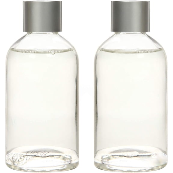 Hosley Home Fragrance Collection Reed Diffuser Refills with 2 Glass Bottles, Cinnamon Vanilla, 85 mL, 2 Count