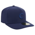 thumbnail image 3 of Men's New Era Navy Chicago Cubs Color Pack A-Frame 59FIFTY Fitted Hat, 3 of 5