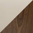 thumbnail image 5 of LumiSource Symphony Mid-Century Modern Counter Stool in Walnut Wood and Faux Leather, 5 of 5