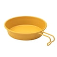 thumbnail image 4 of Plato para taza de camping fácil de transportar, vajilla multifunción de acero inoxidable resistente. amarillo, 4 of 9