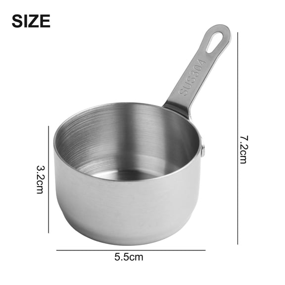 PASILI High Quality Cooking Home Kitchen Mini Sauce Pan 100Ml Sauce Pan Long Handle