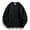 Black, variant on Gspmoly Tshirts Shirts for Men, Men'S Round Neck Top Solid Color Fleece Sweatshirt Casual Loose Long Sleeved Round Neck Top/Shirt Summer Tops Clearance