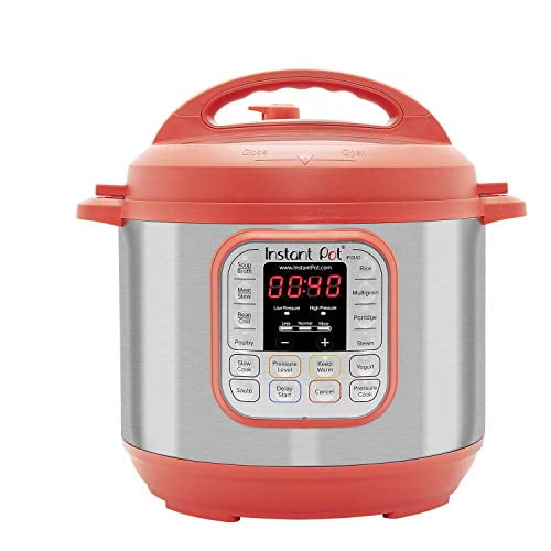 Instant Pot Duo RED 60, 120V60Hz, 7in1 MultiUse Programmable Pressure, Slow, Rice Cooker