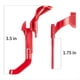 thumbnail image 3 of Repuesto de Clips de LiberacióN de BotóN de Recipiente Rojo CiclóN de VacíO para DC41 DC43 DC65, 3 of 5