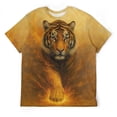 thumbnail image 5 of LAOLIUSN Funny Tiger Printed T-Shirt Animal Graphic Tee Shirt，S-4XL, 5 of 7