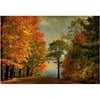 Trademark Fine Art "Autumn on the Mountain" Canvas Art by Lois Bryan