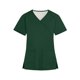 thumbnail image 1 of Ropa de trabajo de Manga corta SCZ con cuello en v moda mujer bolsillos verde S, 1 of 4
