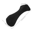 thumbnail image 2 of OULII Back Cushion Square Ergonomic Design Black 1Pack For People With Back Pain, 2 of 8