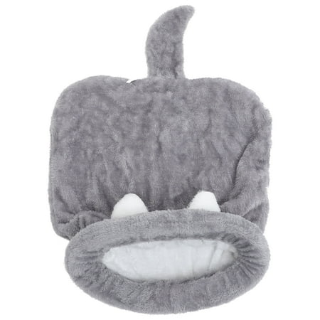 LABSERRON Gray Cozy Warm Mini Style Cat Sleeping Bag for Indoor Use 25.55X14.15X1.97in 1Pack