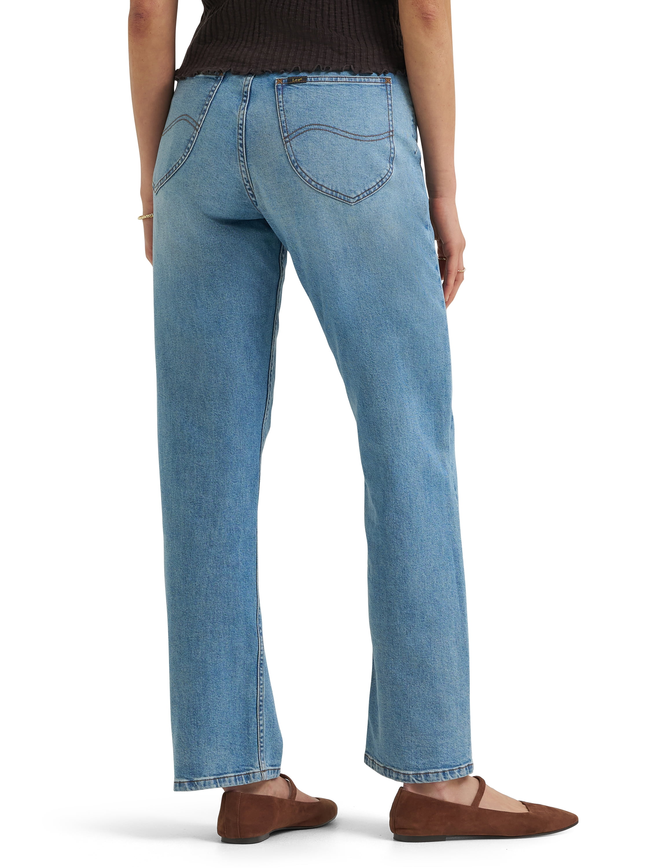 Lee® Women's Heritage High-Rise Classic Straight Leg Denim Jean, Sizes 2-42
