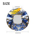 thumbnail image 7 of Rams Waterproof Shower Cap Reusable shower cap Bathing Shower Caps, 7 of 7
