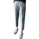 thumbnail image 4 of Pantalones de traje Mujer Primavera Estudiante Pantalón largo informal suelto recto, Gris, L Advancent AP001316-03B, 4 of 7
