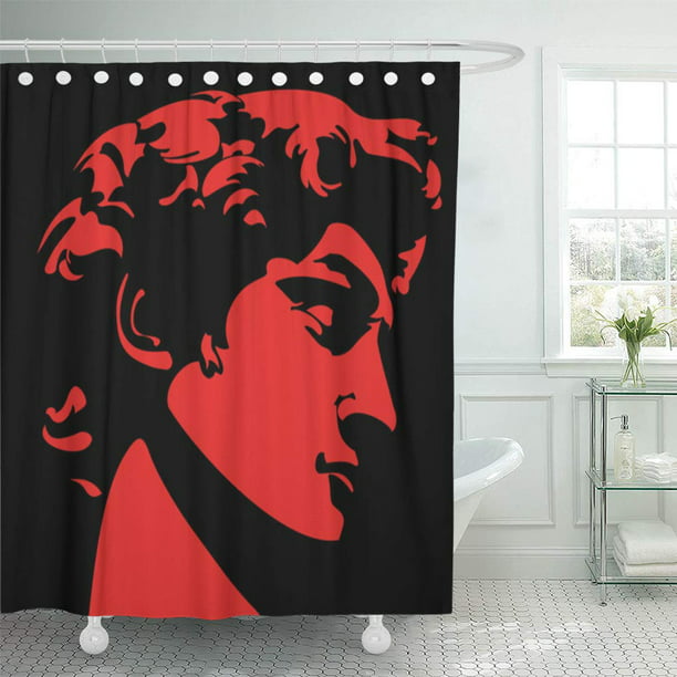 Greek Sculpture Celebrity, Images Of Celebrity Shower Curtains