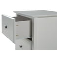 thumbnail image 2 of Camaflexi Shaker Style 2 Drawer Night Stand - White Finish, 2 of 6