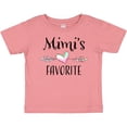thumbnail image 3 of Inktastic Mimi's Favorite- Heart Grandchild Boys or Girls Baby T-Shirt, 3 of 5