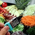 thumbnail image 5 of 4-Sided Mini Stainless Steel Grater for Garlic Ginger Nutmeg Cheese - Compact Multi-Purpose Kitchen Tool - Dishwasher Safe Reusable Grater - Random Color Style, 5 of 9