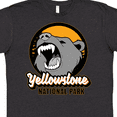 thumbnail image 4 of Inktastic Yellowstone Growling Bear T-Shirt, 4 of 5