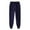 Navy, variant on Feancey Womens Jogger Sweatpants Winter Fleece Lined Athletic Pants High Waisted Drawstring Tapered Leg Trousers with Pockets Blue 5XL