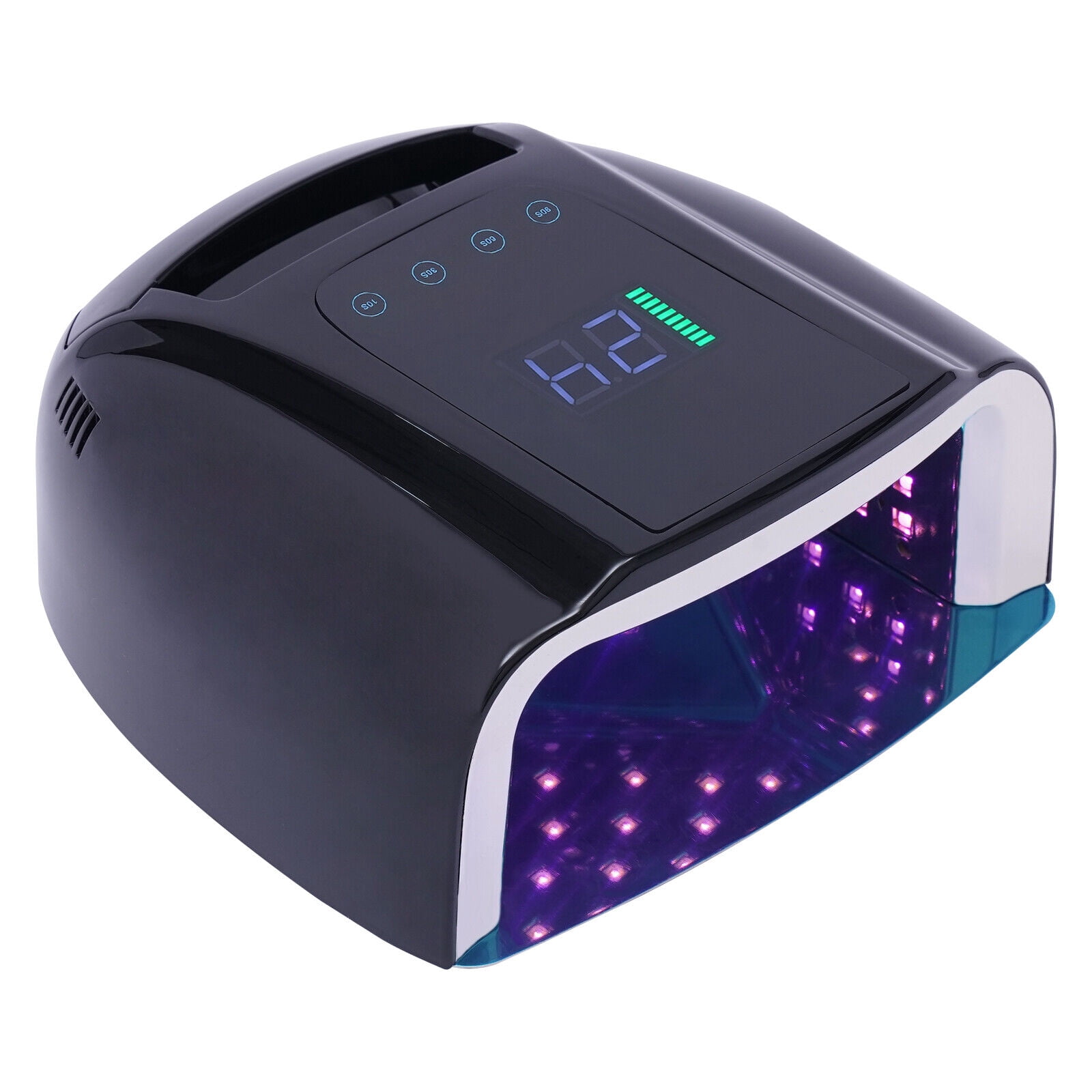 Modern UV 42pcs-LED Nail Lamp Curing Lamp Professional Nail Dryer for Salon Home Black