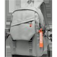 thumbnail image 4 of Mochila Oxford impermeable para hombre, sencilla, sólida, urbana, ligera, para portátil, para la escuela, 4 of 5