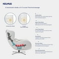 thumbnail image 6 of Nouhaus Heated Classic Massage Chair Full Body and Spot Massaging Recliner with Ottoman, Bluetooth Speaker, in-Chair Charger, 6 of 10