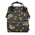 thumbnail image 1 of Easygdp Bee para Bolsa de Bebé de Gran Capacidad con Múltiples Bolsillos, Bolsa de Pañales para Padres, Bolsa de Viaje Organizada y Elegante, 1 of 6