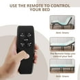 thumbnail image 4 of Adjustable Bed Frame Base Zero Gravity, Easy Tool-Free Assembly, Adjustable Head And Foot Incline, Wireless Remote Electric Bed Frame, Twin-XL, 4 of 8