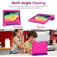 thumbnail image 4 of Kids Case for New iPad (A16) 11th Generation 11 inch 2025, iPad 10th Generation 10.9" 2022 - Durable Shockproof Handle Bumper Stand Cover with Built-in Screen Protector & Pencil Holder Tablet Case, 4 of 8