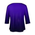 thumbnail image 5 of Oversize Shirt For Women 2024 Summer Tops Sexy V-Neck Blouse Casual Loose Long Sleeve Blouse Gift for Women Save to 65% Off!, 5 of 5