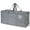 Gray, variant on HOMLUX Extra Large Oxford Fabric Moving Bag with Zippers and Carrying Handles, Heavy-Duty Tote for Storage and Laundry