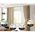 thumbnail image 3 of Barras para Cortinas KAMANINA Paquete de 2, Ajustables 81-218 cm, Doradas, Resistentes, 3 of 9